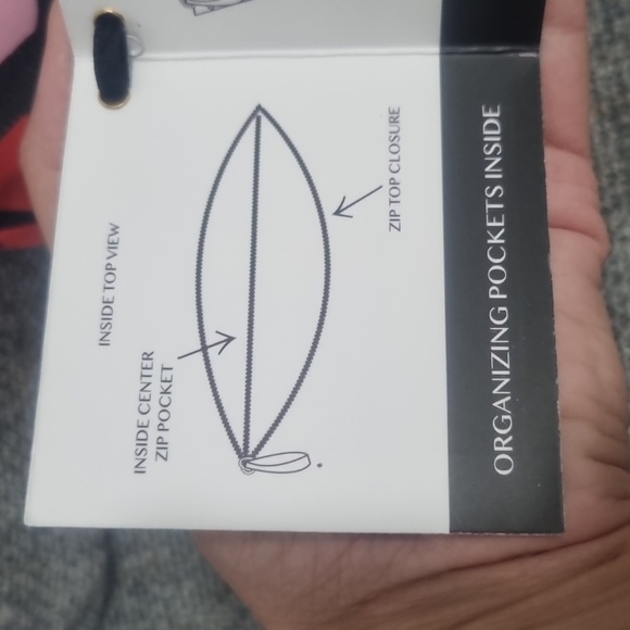 RACHEL by Rachel Roy Extra Large Cosmetic Pouch - Picture 7 of 11